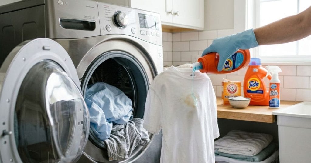 How to Wash Vomit Out of Clothes in Washing Machine