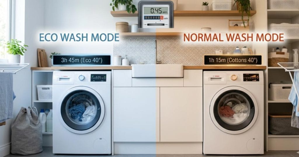 Eco Wash vs Normal Wash