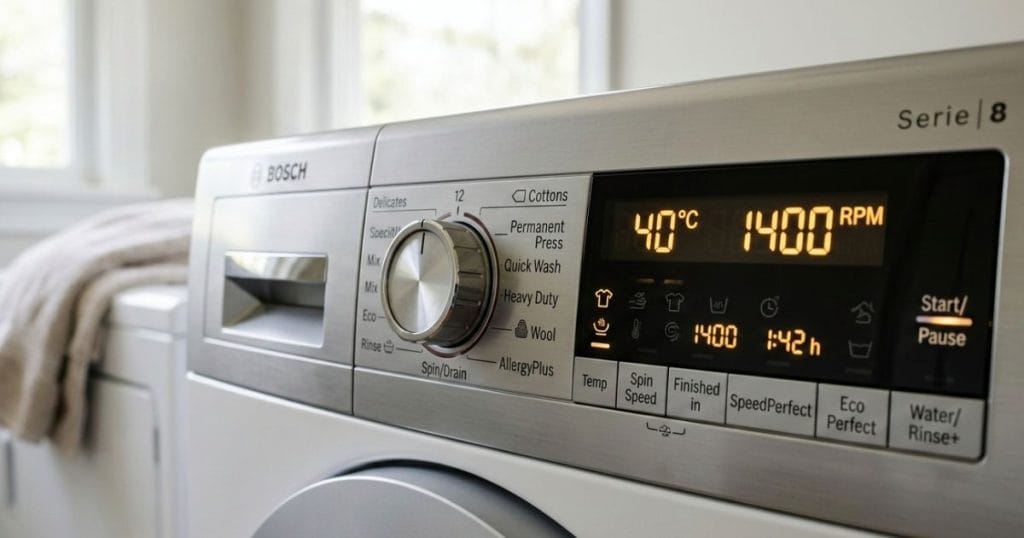 Bosch Washing Machine Cycles Explained