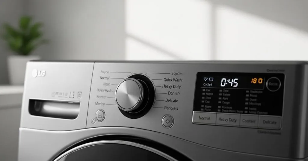 LG Washing Machine Cycles Explained