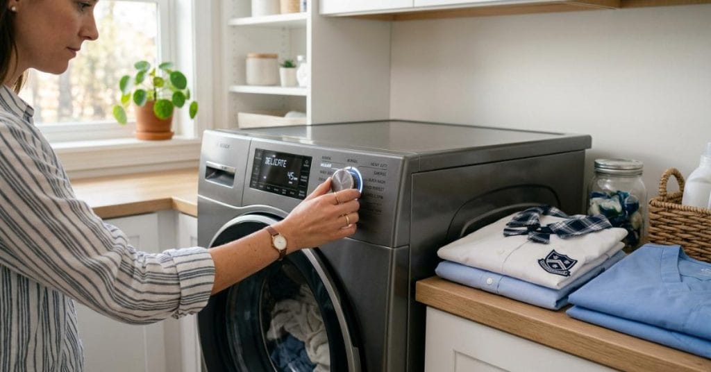 Choosing the Right Washing Machine Cycle for Uniforms