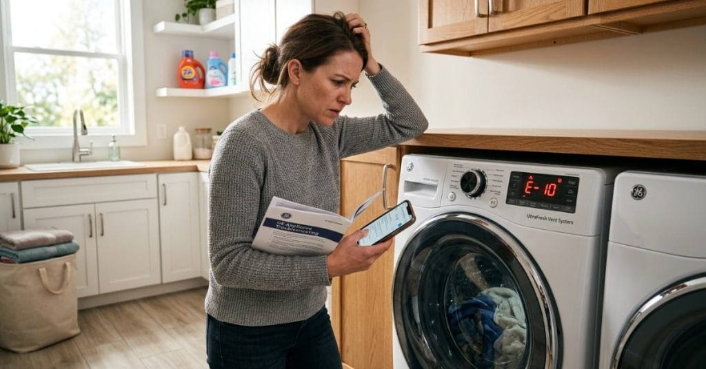 GE Washing Machine Troubleshooting Guide