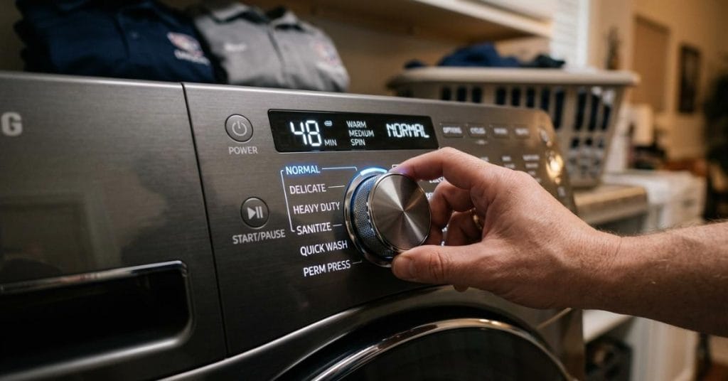 Washing Machine Cycles in a Practical Way